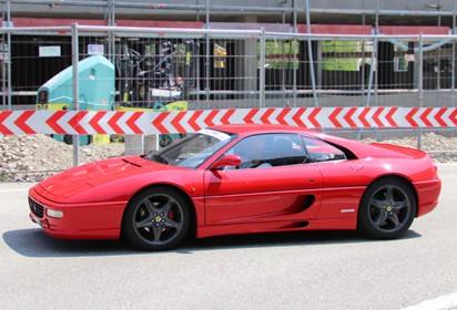 F355 F1 Berlinetta automatic gear + Challenge grid - black interior - black rims