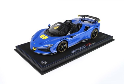 SF90 XX Spider Dino light blue and