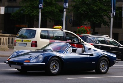 Dino 246 GTS Blu Sera