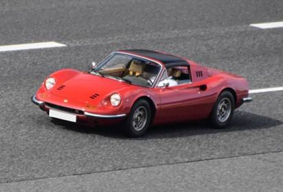 Dino 246 GTS with roof