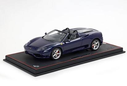 360 Modena Spider automatic gear Blu Le Mans - challenge back grid