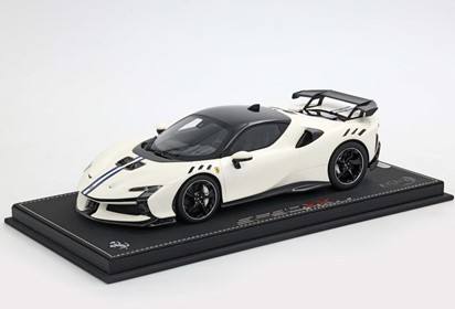 SF90 XX Stradale Bianco Italia matt and brakes