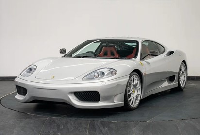 360 Challenge Stradale Argento Nurburgring