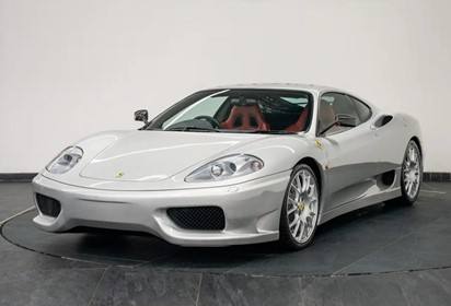 360 Challenge Stradale Argento Nurburgring