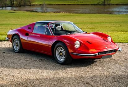 Dino 246 GTS with roof