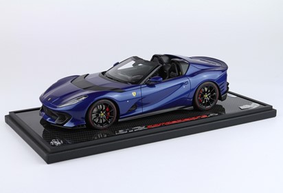 812 Competizione A Blue Tour de France carbon base and plexiglass case