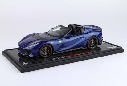 812 Competizione A Blue Tour de France carbon base and plexiglass case