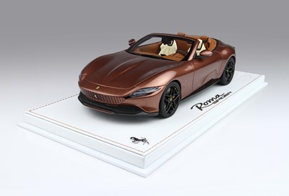 Roma Spider Open Roof Metallic borwn nut