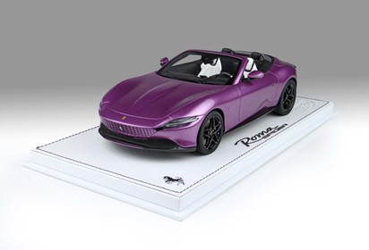 Roma Spider Open Roof Metallic Violet