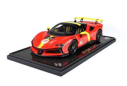SF90 XX Stradale LeMans Red and Tribute livery 499P - LeMans race number 51