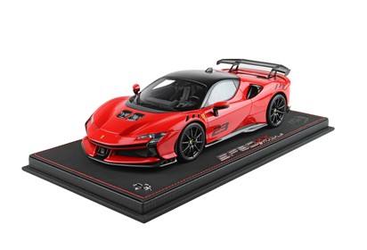 Ferrari SF90 XX Stradale Red Corsa 322 and with n. 23