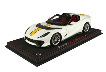 812 Competizione A Avus White Color With Stripe