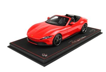 Roma Spider Open Roof Corsa Red 322wheels diamant and glossy