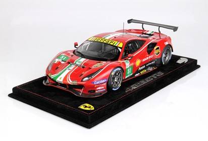 488 GTE LM GTE Team AF Corse wins Le Mans car no. 51