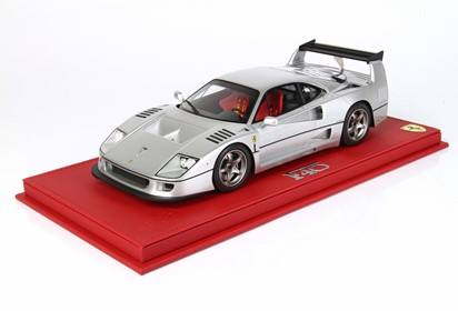 Ferrari F40 LM by Michelotto argento nurburgring met