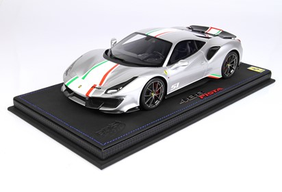 488 Pista Piloti Argento Nurburgring