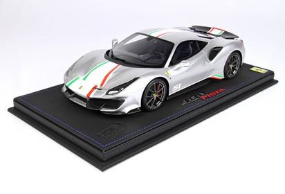 488 Pista Piloti Argento Nurburgring