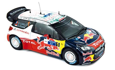 DS3 WRC 2011 Rally Mexico 1 Loeb/Elena Winner