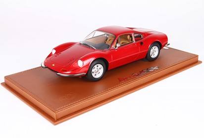 Ferrari Dino 246 GT TIPO 607L metal Rubino