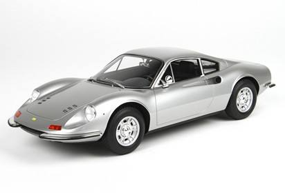 Dino 246 GT TIPO 607L Argento Auteil Metal