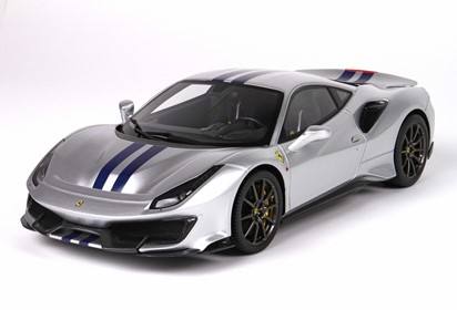 488 Pista Geneve Auto Show metal