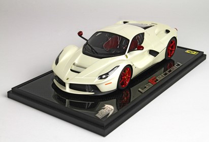 LaFerrari Fuji white with interiors