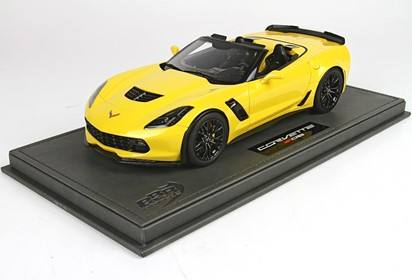 Chevrolet Corvette Z06 Convertible with display case