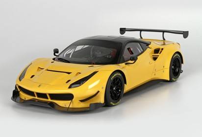 488 GT3 Modena carbon roof