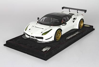 488 GTE avus white gloss roof