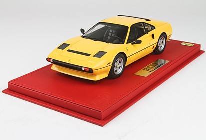 208 GTB Turbo with display case