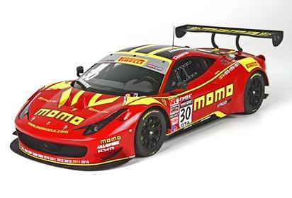 458 GT3 \'Pirelli World Challenge\' with display case