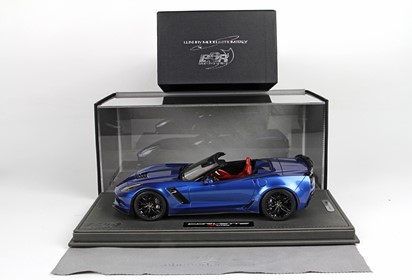 Corvette Z06 Convertible with display case