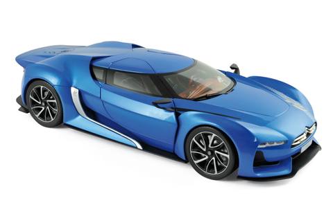 GT by Citroen Electric Blue Concept Car
