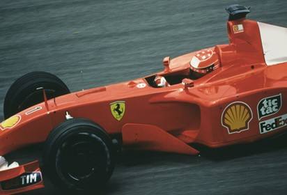 F GP France Schumacher - Winner