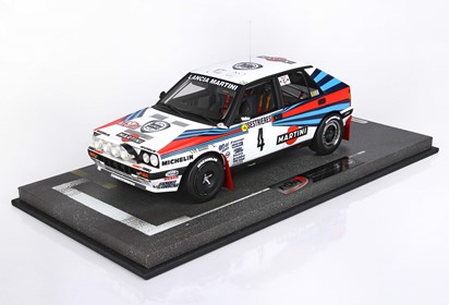 Delta HF Integrale Martini 8V N 4 winner Monte Carlo Rally Biasion Siviero