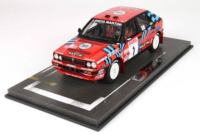 Lancia Delta HF Integrale 16V Sanremo Biasion Siviero n. 1 winner