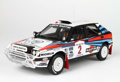 Lancia Delta HF Integrale 8V Safari Rally Biasion Siviero n. 2 winner