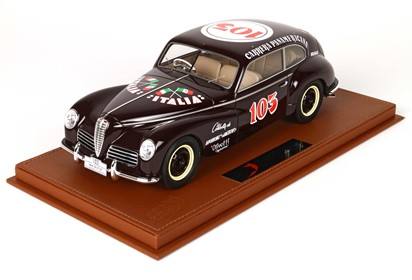 Freccia d Oro 1st Carrera Panamericana car no 103 with display