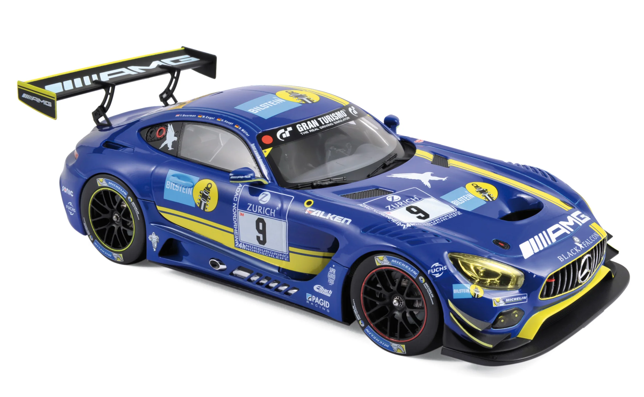 AMG GT3 2016 24H Nurburgring 9 Team Black Falcon