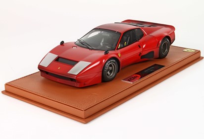 365 GT4 BB end of test with display case