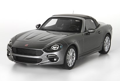 124 Spider Soft Top Metal alluminium