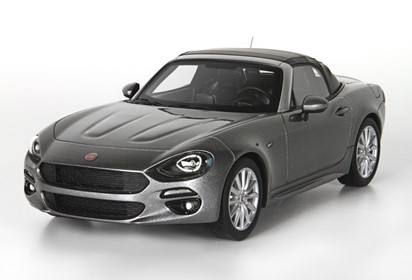124 Spider Soft Top Metal alluminium