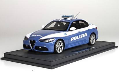 Giulia Veloce Police version with display case
