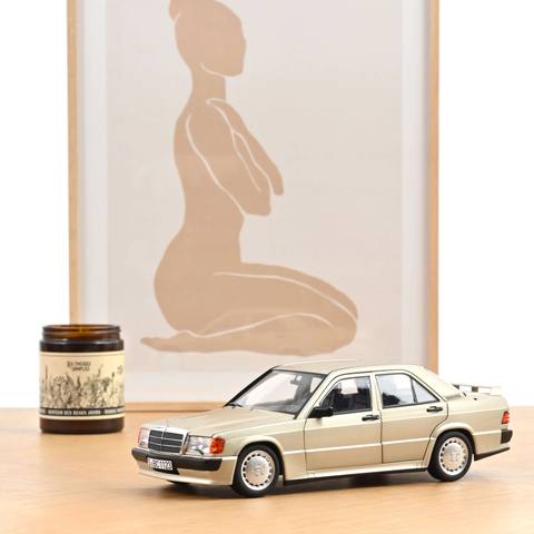 Mercedes-Benz 190 E 2.3-16 Smoke Argent Metallise