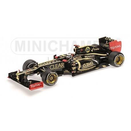 Lotus Renault E20 F1 Abu Dhabi 2012 Kimi Raikkonen
