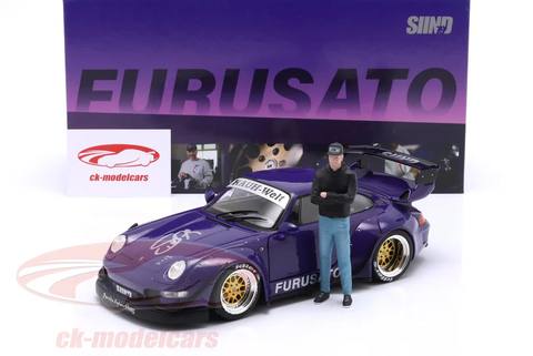 911 (993) RWB Rauh-Welt Furusato Sidney Hoffmann Signature Edition with figure