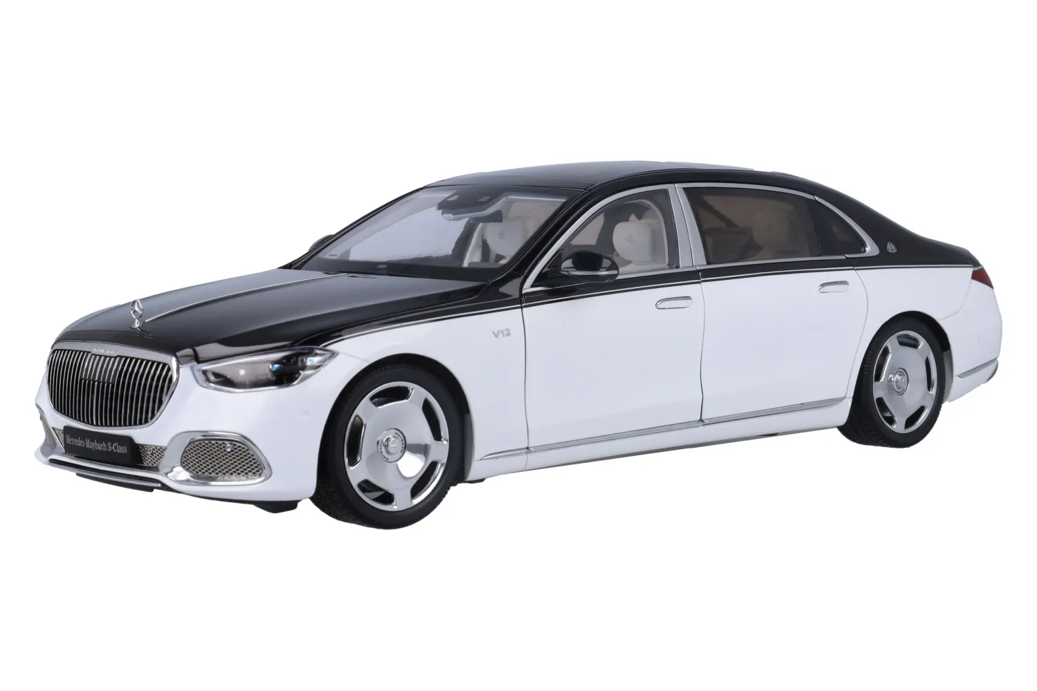 Maybach S600 V12 (Z223) Obsidian Black / Diamond
