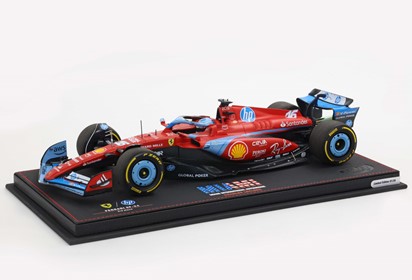 SF24 GP USA - logo Miami Azzurro Special Livery - DIECAST Leclerc