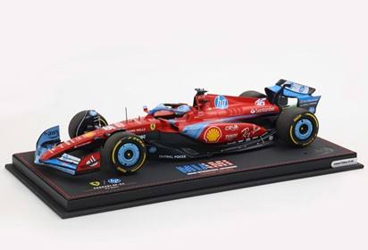 SF24 GP USA - logo Miami Azzurro Special Livery - DIECAST Leclerc