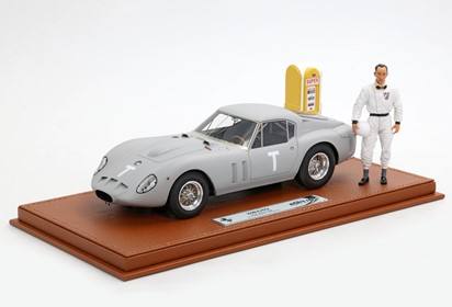 Ferrari 250 GTO TEST Monza driver Willy Mairesse